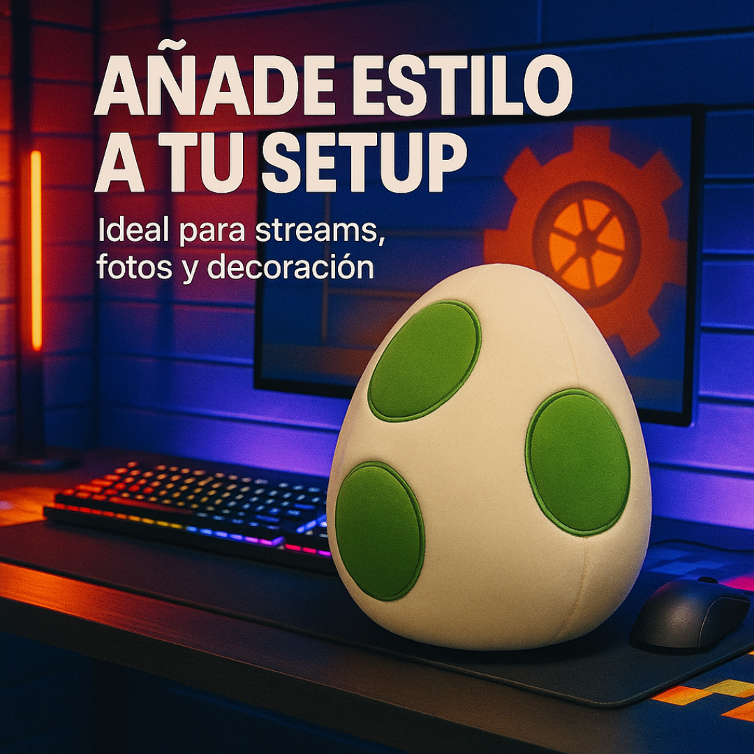 Cojín Huevo Gamer